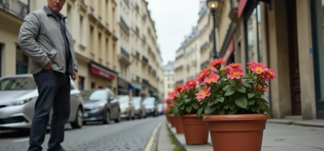 Est-il légal de réserver une place sur le trottoir avec des pots de fleurs ? Est-il légal de réserver une place sur le trottoir avec des pots de fleurs ?